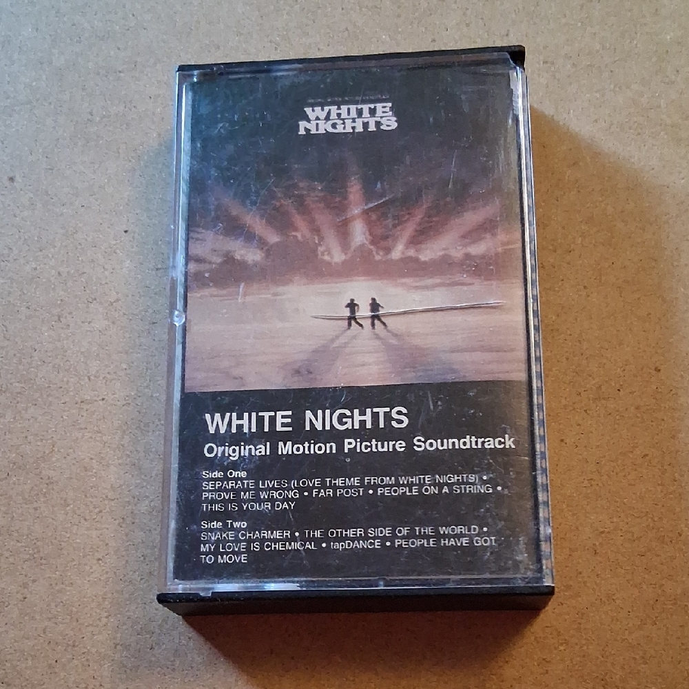 White Nights Original Motion Picture Soundtrack Cassette
